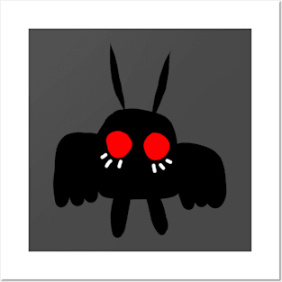 mothman Posters and Art